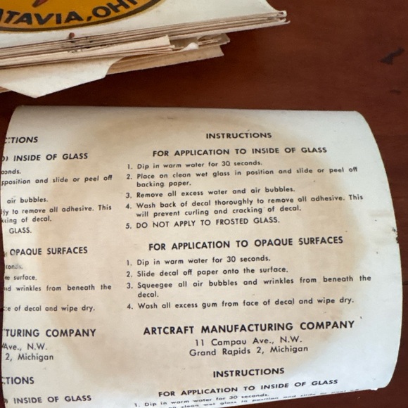 Vintage Western Saddle Club Water Slide Decals Lot of 45 NOS Ohio - Picture 4 of 4